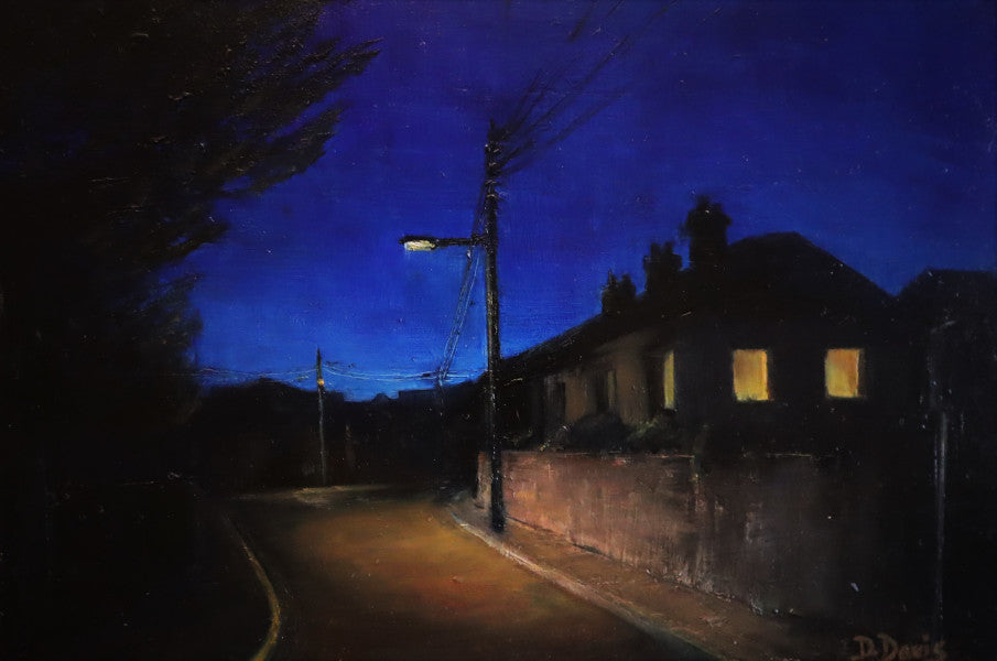 Blue Night Sky