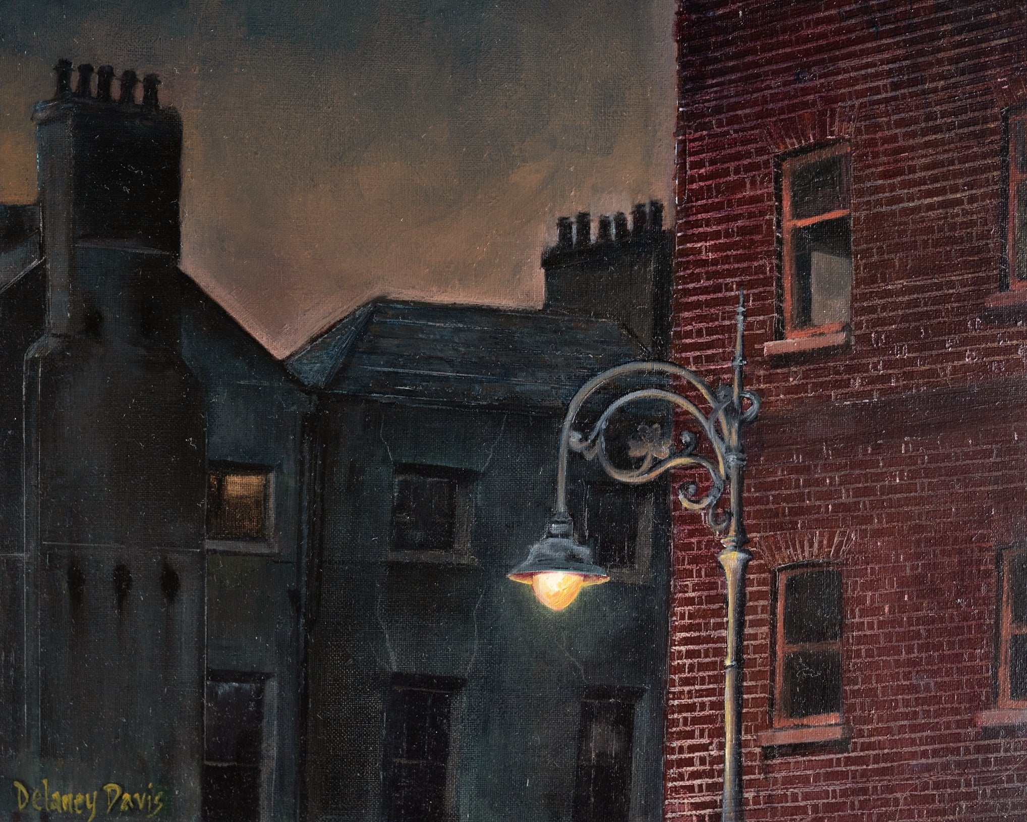 Holles Street at Night
