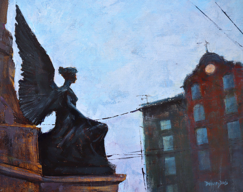 Angel on O’Connell Street