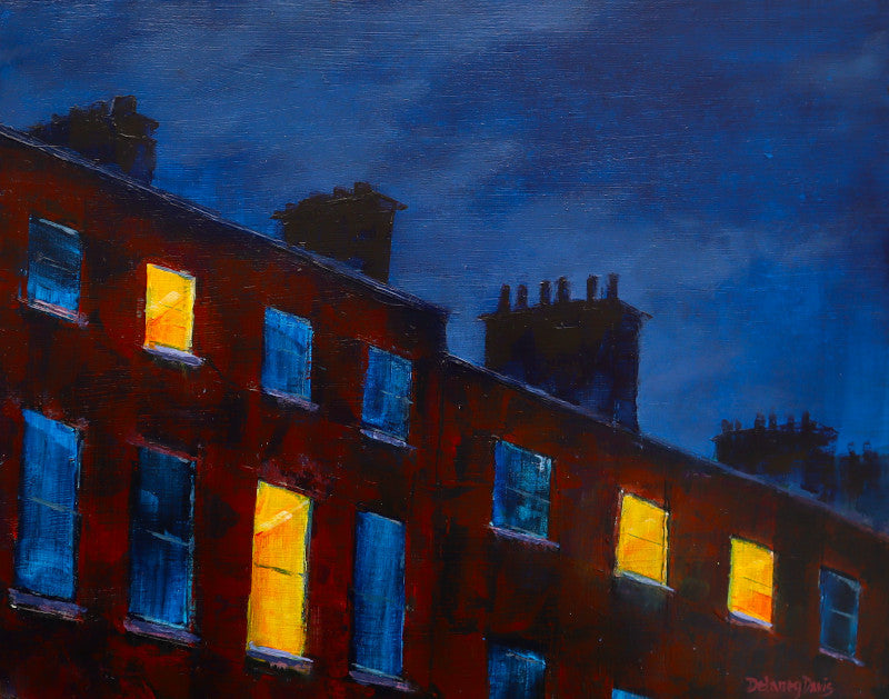 Rooftops at Night